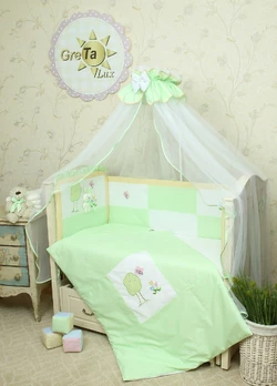 Постельный набор в кроватку для малышей Игрушка