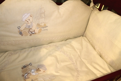 Комплект постельного белья для новорожденных "Бриз"