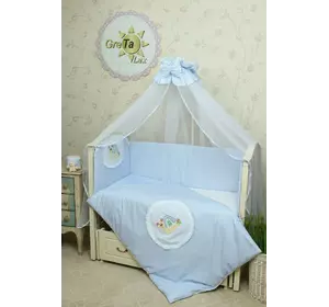 Комплект постельного белья для новорожденных Улитка