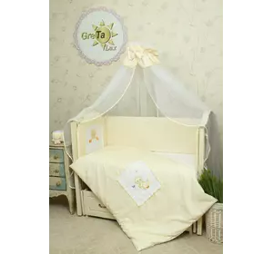 Детский набор постельного белья в кроватку Котик