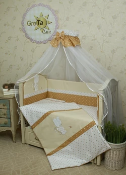 Постельный набор в кроватку для малышей Рандеву