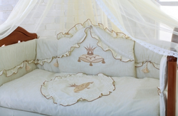 Комплект постельного белья для новорожденных  "Версаль"