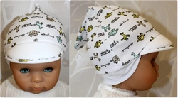 Летняя кепка панамка для малышей Зверята