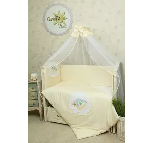 Набор постельного белья для новорожденных Улитка